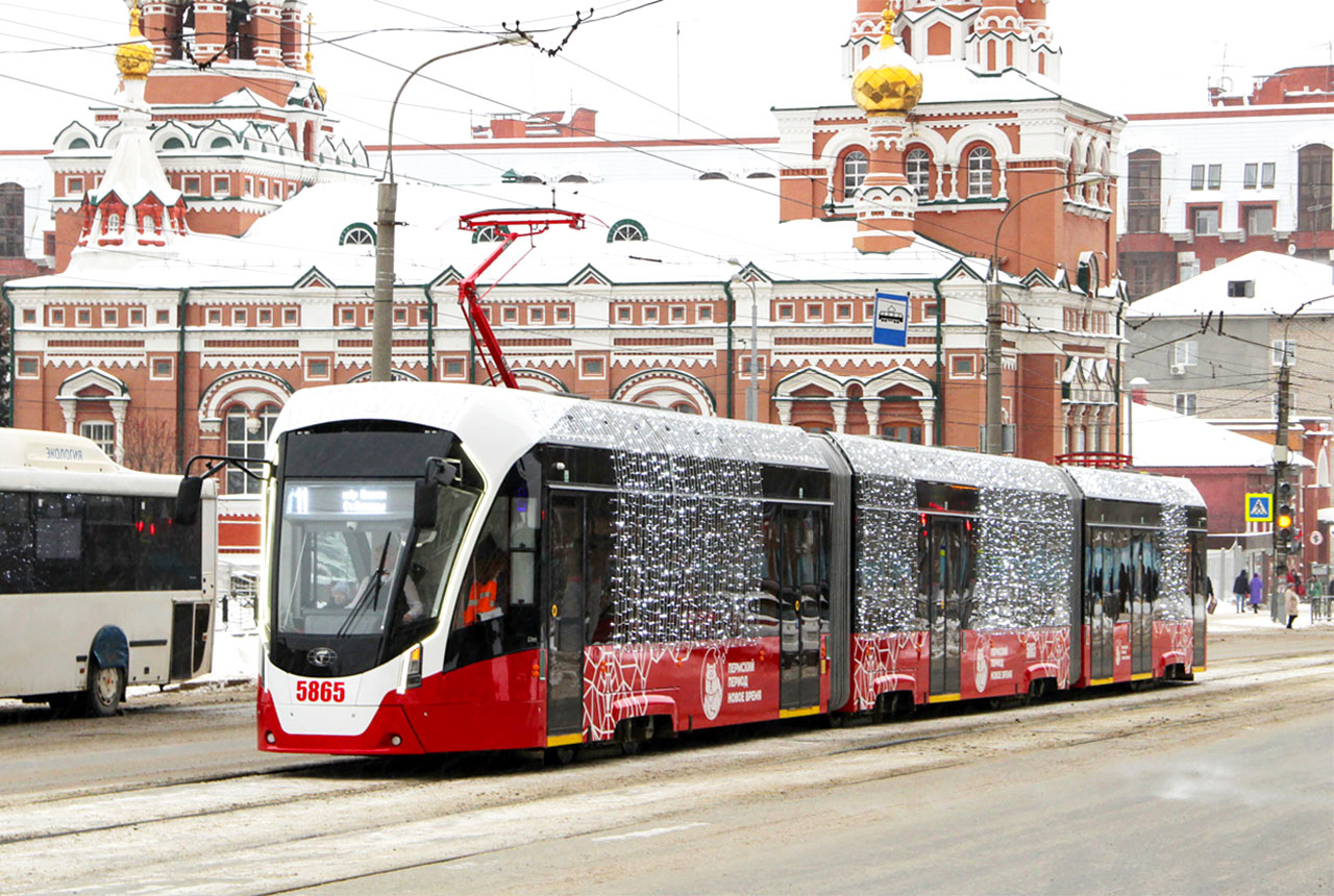 Эксплуатация трамвая в г. Пермь